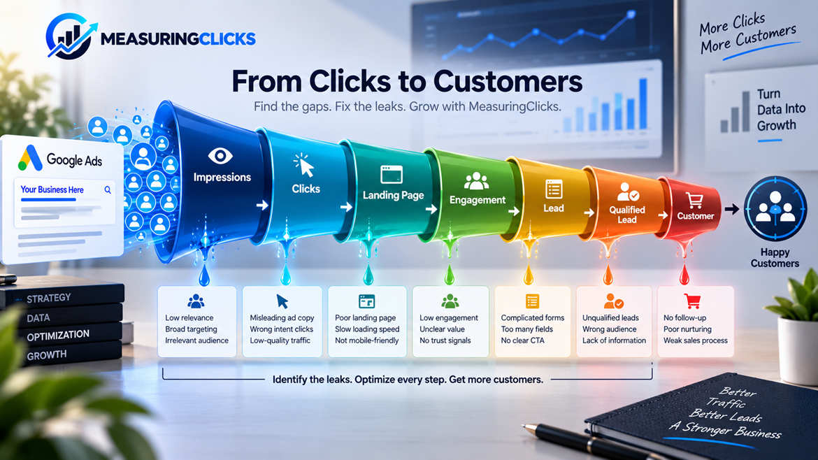 Why My Google Ads Getting Clicks but No Leads? 11 Reasons & How to Fix It