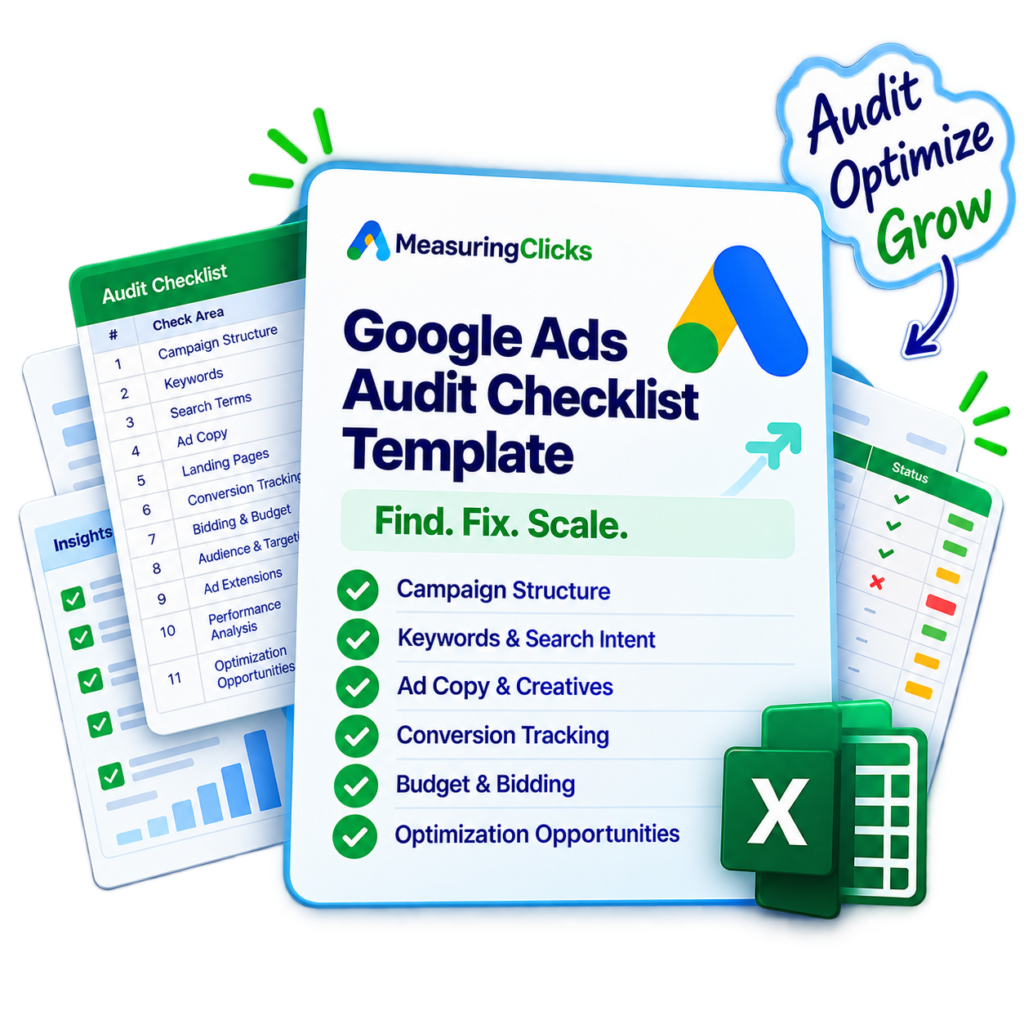 Free Google ads audit checklist